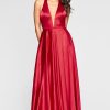 S10403 Red Front 1 100x100 Faviana S10435 Style Dress