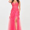 S10814 HOTPINK FRONT 100x100 Faviana S10815 Prom Dress