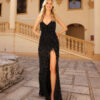 4149 BLACK 1427 100x100 Primavera Couture 4148 Prom Dress